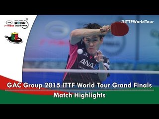 Télécharger la video: 2015 World Tour Grand Finals Highlights: MORIZONO M./OSHIMA Yuya vs FREITAS Marcos/GACINA A. (1/4)