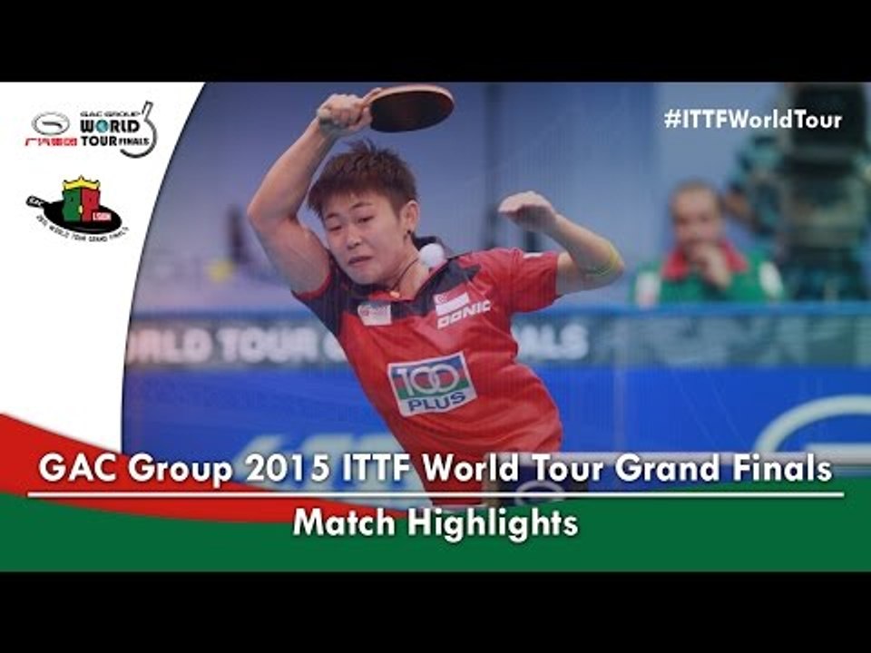 2015 World Tour Grand Finals Highlights: HIRANO Miu/ITO Mima vs LIN Ye/ZHOU Yihan (1/4)