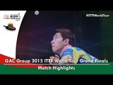 2015 World Tour Grand Finals Highlights: FAN Zhendong vs KIM Donghyun (R16)