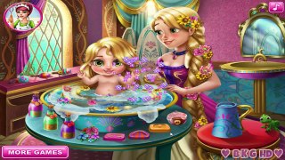♥Princess Rapunzel Baby Wash - Baby Games HD♥