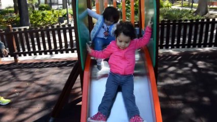 Jugando en el parque Part.2 | Playing in the park Part.2 | Diario de Gabri y Eli