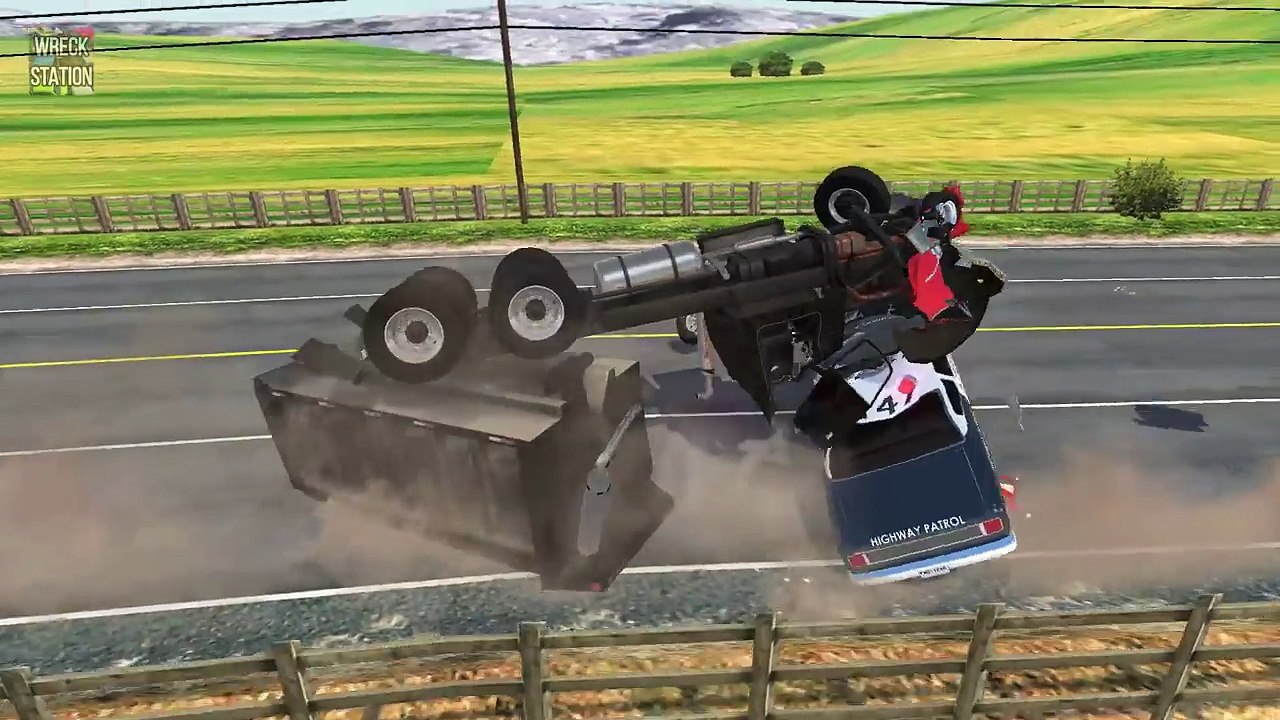 Beam NG Drive ✔ Beam NG Drive Crashes ✔ Dump Truck Accidents (crash compilation)