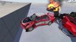 Beamng drive ✔ Slippery Road Crashes (Multi Vehicle Crashes, ice crashes)