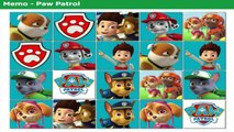 PAW PATROL MEMORY MATCH GAME with PAW PATROL PUPS! Nickelodeon Fun Games YouTube Video For