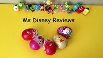 new* Unwrapping 5 Surprise Eggs -- Cars 2, Winnie the Pooh, Hello Kitty, Minnie mouse- LE