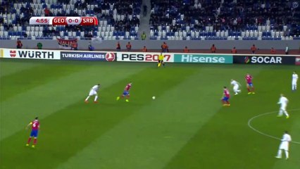 Mella Katcharava Goal HD - Georgia 1-0 Serbia - 24.03.2017 HD