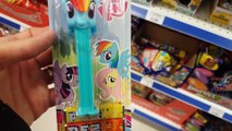 My Little Pony MLP Pez Candy Dispenser & 3 MLP FashEms Pinkie Pie Twilight Sparkle Rainbow