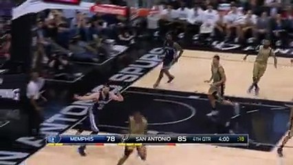 لقطة هجومية خيالية من نجوم السبيرز فى الـ NBA