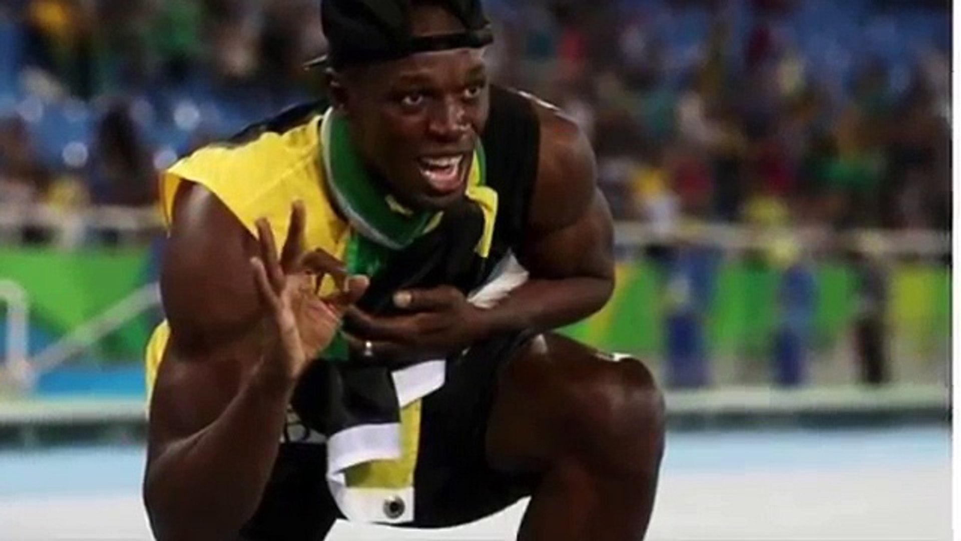 陰謀論 五輪金のボルト イルミ ティ レース中にも悪魔のサイン 困惑 Video Dailymotion