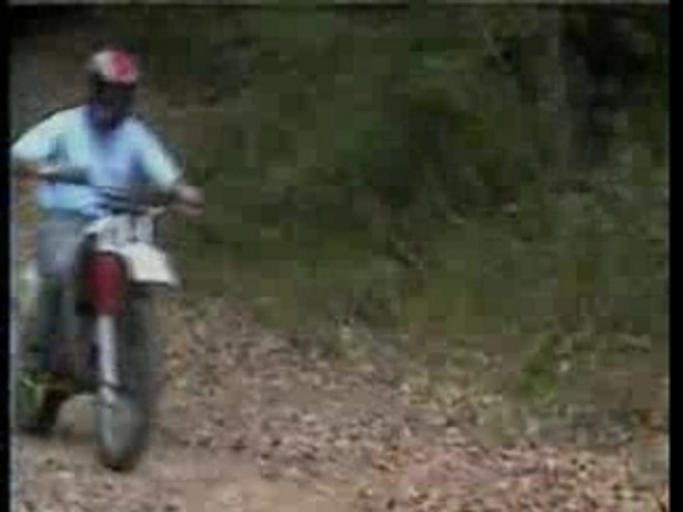 Chutes en moto cross