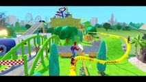 BIKES & CARS COLOR - SPIDERMAN Cartoon For Kids Children Nursery Rhymes Songs with Action