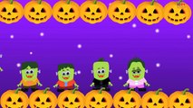 Five Little Babies In a Haunted House | Halloween Songs For Children | Scary Spooky Song