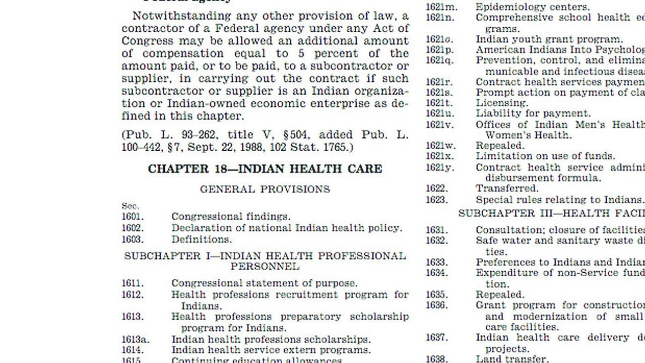 Les Amérindiens craignent le retrait de l'Obamacare