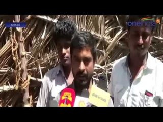 Tharapuram: Fire accident in wind mill