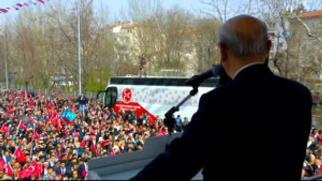MHP Genel Başkanı Devlet Bahçeli: Türk Milleti 16 Nisanda Oyunu Bozacaktır
