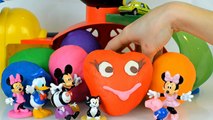 Surprise Clay Buddies Eggs Disney Princess Minnie Mouse Peppa Pig Pixar Cars Play Doh Surp