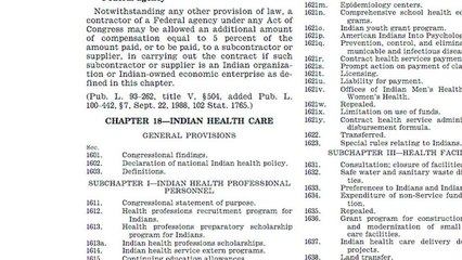 Les Amérindiens craignent le retrait de l'Obamacare