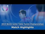 WJTTC 2015 Highlights: WANG Manyu vs KIM Jiho (Team-Final)