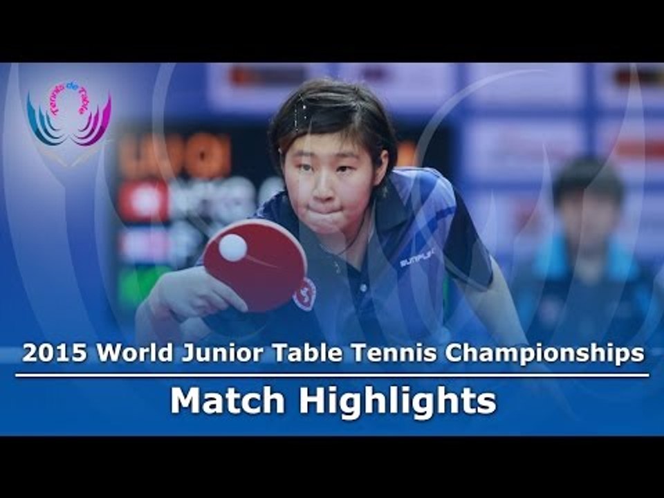 WJTTC 2015 Highlights: WANG Manyu vs LIU Qi (R64)