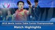 WJTTC 2015 Highlights: CHO Seungmin vs HO Kwan Kit (Team-1/2)