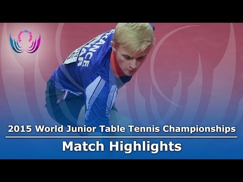 WJTTC 2015 Highlights: DARCIS Thibaut vs RUIZ Romain (R64)