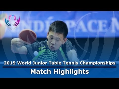 WJTTC 2015 Highlights: DARCIS Thibaut vs SHU Dean (Qual)