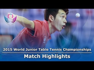 WJTTC 2015 Highlights: KALLBERG Anton vs HO Kwan Kit (Group)