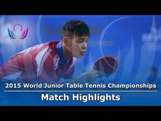 WJTTC 2015 Highlights: CASSIN Alexandre vs MAJOROS Bence (Group)