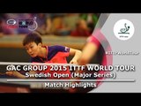 Swedish Open 2015 Highlights: MU Zi vs ZHU Yuling (Final)