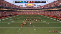 TD Kelce vs San Diego Madden NFL 17