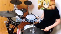 【Sword Art Online】【OP】-Innocence -【drum cover】【叩いてみた】