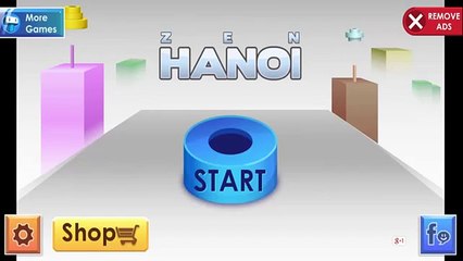 Игры ИОС / Android головоломка Дзэн HD Ханоя башни |