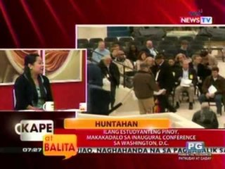 KB: Ilang estudyanteng Pinoy, makakadalo sa inaugural conference sa Washington, D.C.