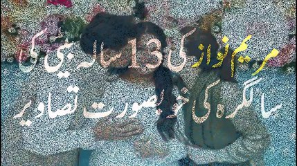 ‫مریم نواز کی 13 سالہ بیٹی کی سالگرہ کی خوبصورت تصاویر‬