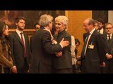 Roma - Gentiloni alla camera ardente per Alfredo Reichlin (23.03.17)