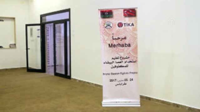 Tika'dan Libya'daki Görme Engellilere Eğitim Desteği
