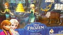 Play Doh Disney FROZEN FEVER Birthday Party Set Anna Elsa Olaf Snowgies Frozen Fiesta Cump