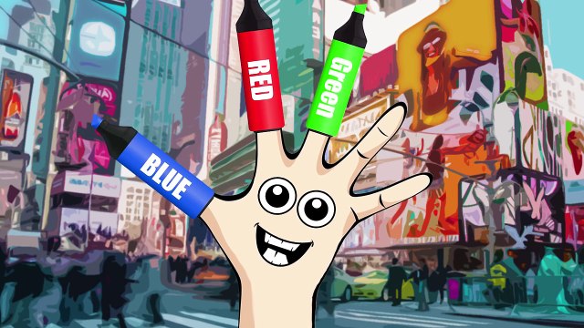 Ball Pit Finger Family 3D for Kids to Learn Colors | Surprise Eggs Nursery Rhymes Children