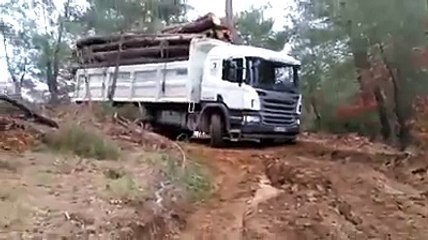 Çift Çeker Scania (Usta Kamyon Şoförü)  nasıl gidiyor izle