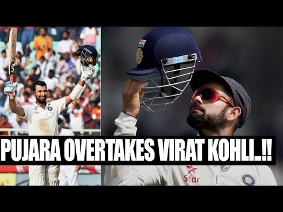 Virat Kohli surpassed by Cheteshwar Pujara in ICC Test Batsmen ranking | Oneindia News