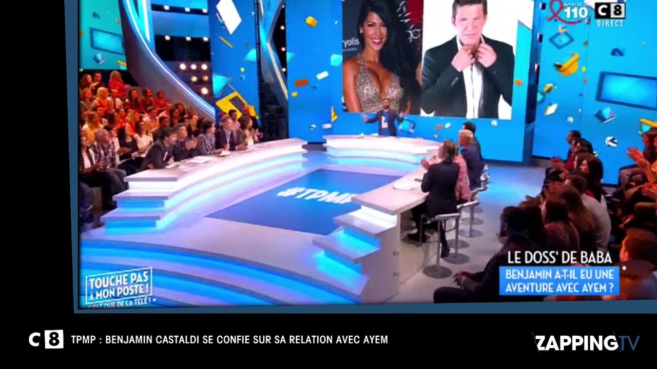 TPMP : Benjamin Castaldi en couple avec Ayem ? Il répond (vidéo)
