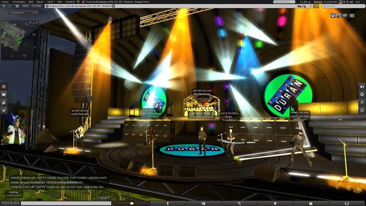 Rebell Yell Concerts - Duran Duran (Tribute Show) | Stream-Cut [wS] Second Life