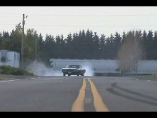 Dodge Charger Burnout 1971