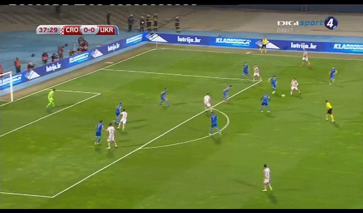 Nikola Kalinic Goal HD - Croatia 1-0 Ukraine - 24-03-2017