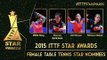 Who will be the 2015 Female Table Tennis Star