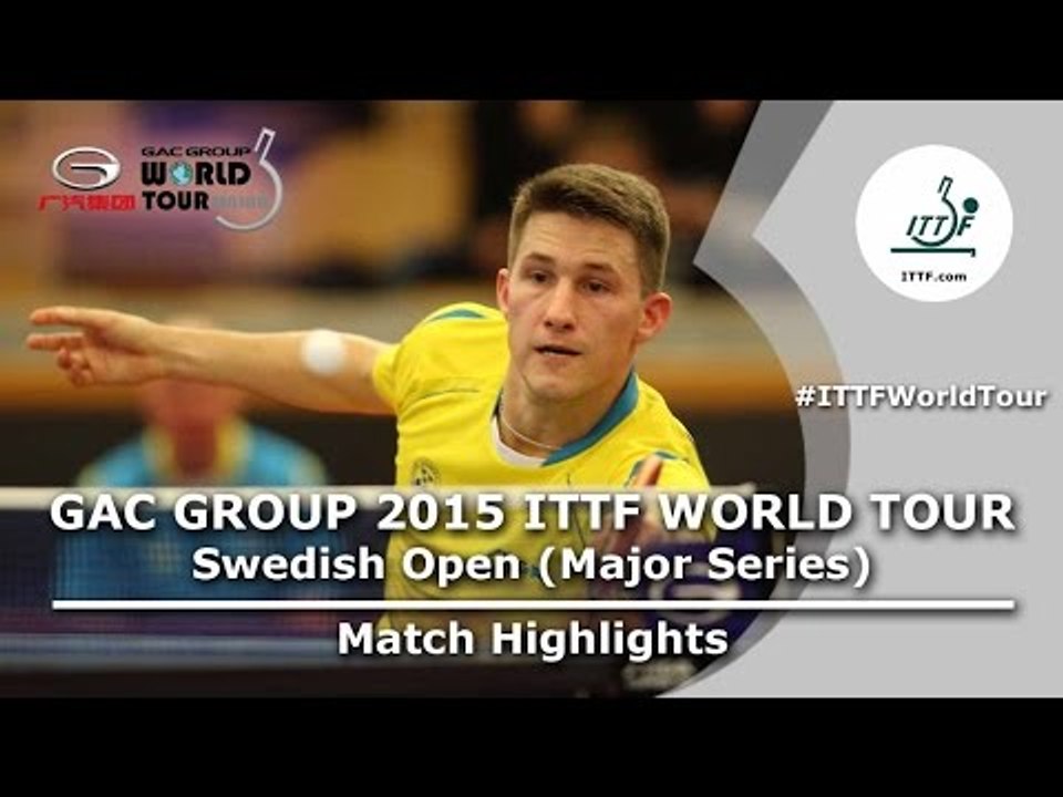 Swedish Open 2015 Highlights: KARLSSON Kristian vs LUNDQVIST Jens (1/4)