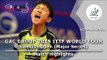 Swedish Open 2015 Highlights: HARIMOTO Tomokazu vs KALLBERG Anton (U21-R16)