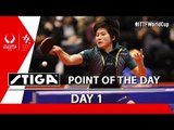 2015 Women's World Cup - Day 1 - Point of the Day presented by Stiga