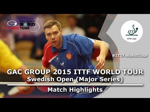 Swedish Open 2015 Highlights: KALLBERG Anton vs LAKEEV Vasily (R16)