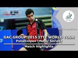 Polish Open 2015 Highlights: LAM Siu Hang vs DYJAS Jakub (U21 Final)
